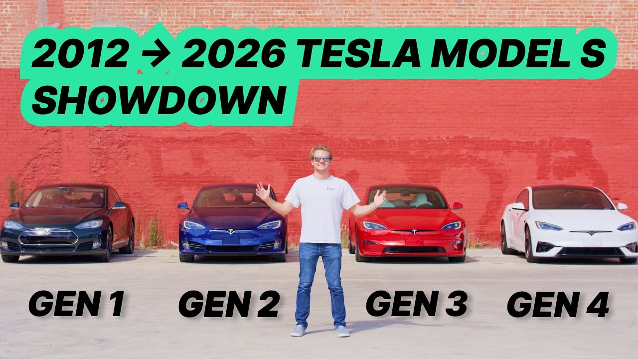 Every Tesla Model S Year Compared (2012–2026)